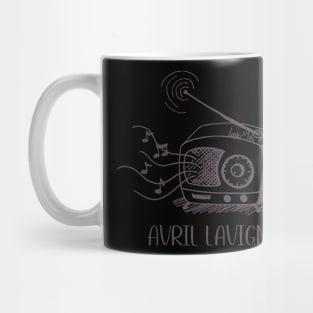 Listening Avril lavigne Mug